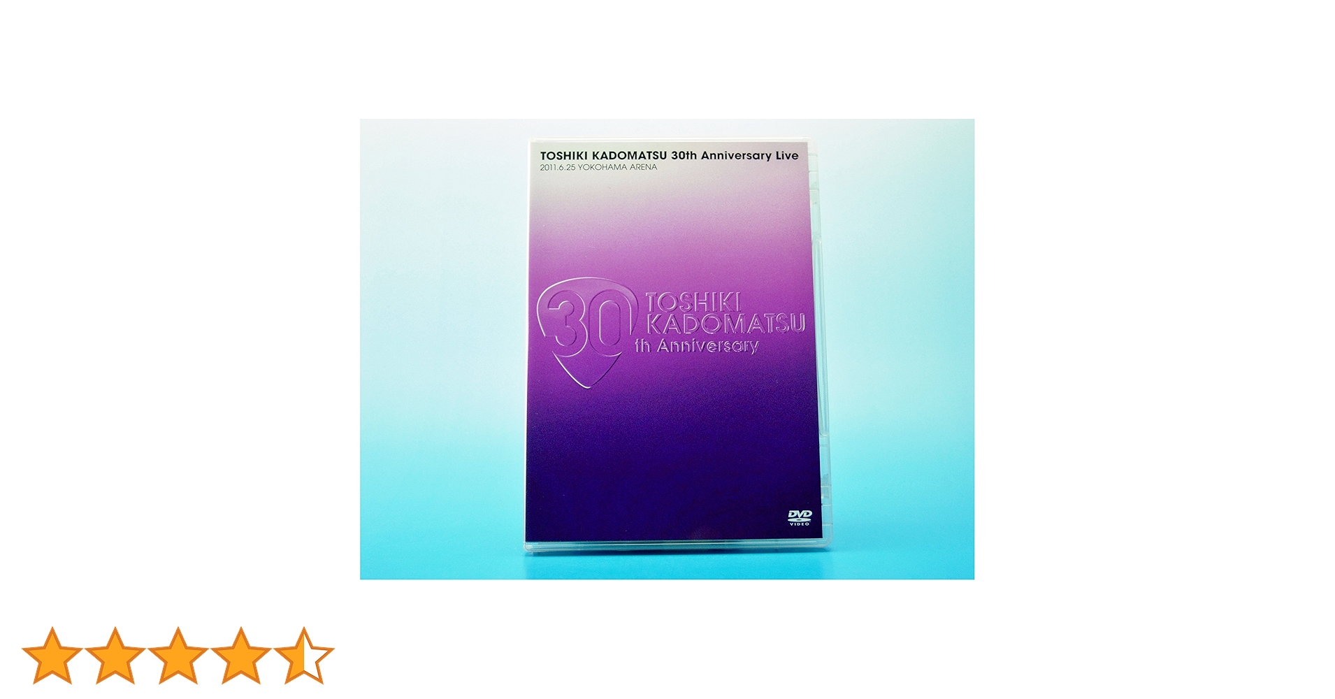 Amazon.co.jp: TOSHIKI KADOMATSU 30th Anniversary Live 2011.6